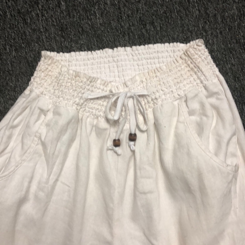 Mid rise Drawstring Pants - Picture 3 of 3